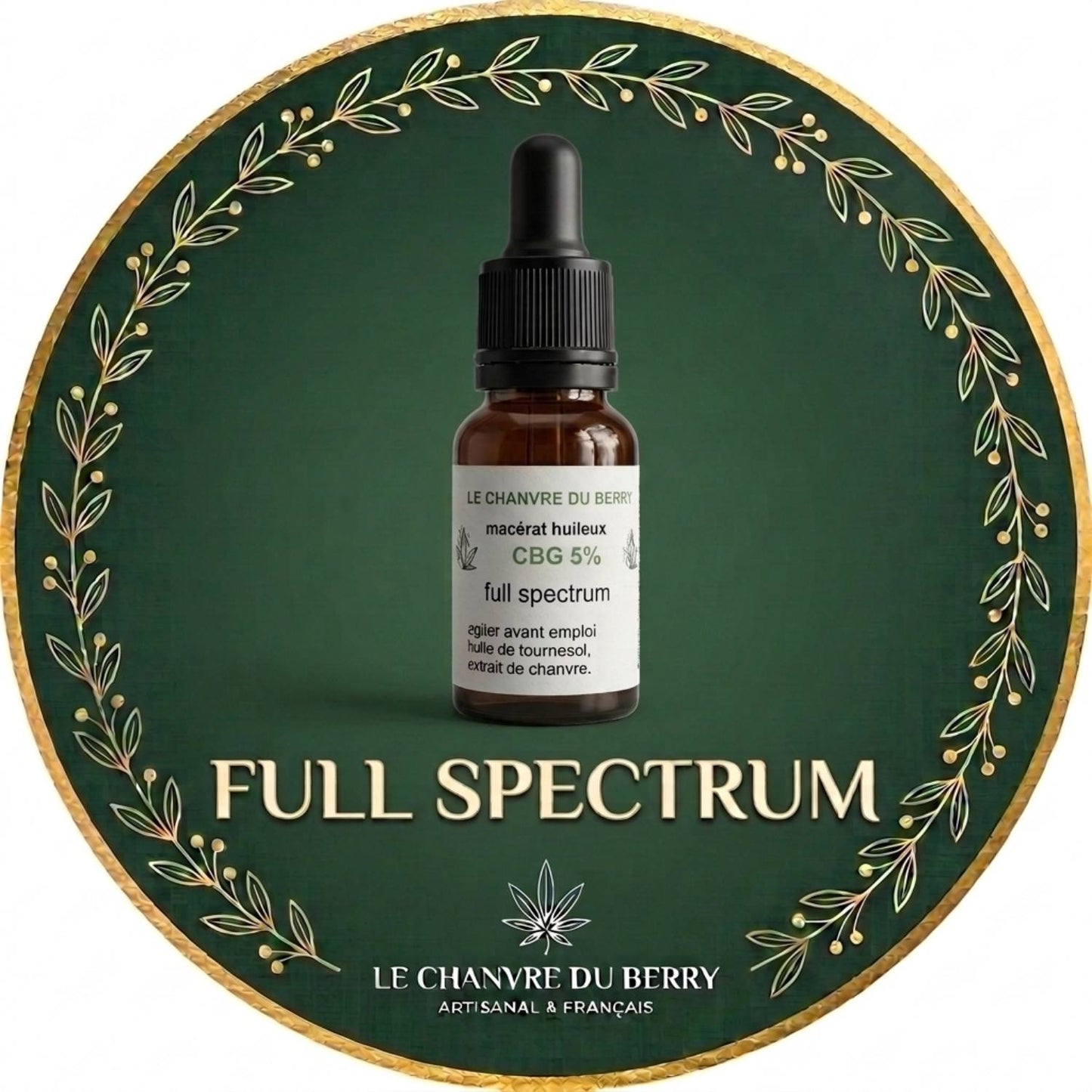 Huile CBG 5% full spectrum
