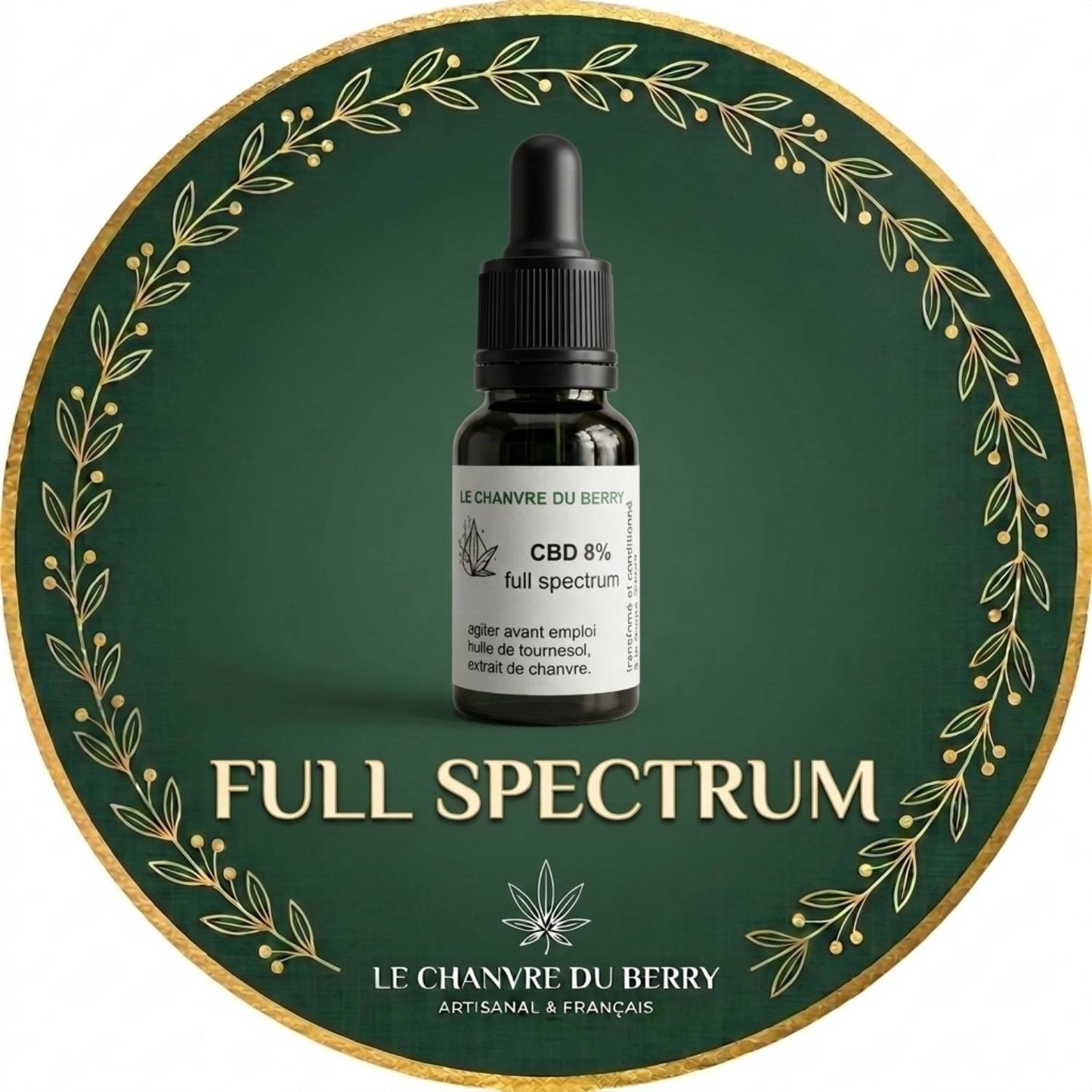 Huile CBD 8% full spectrum