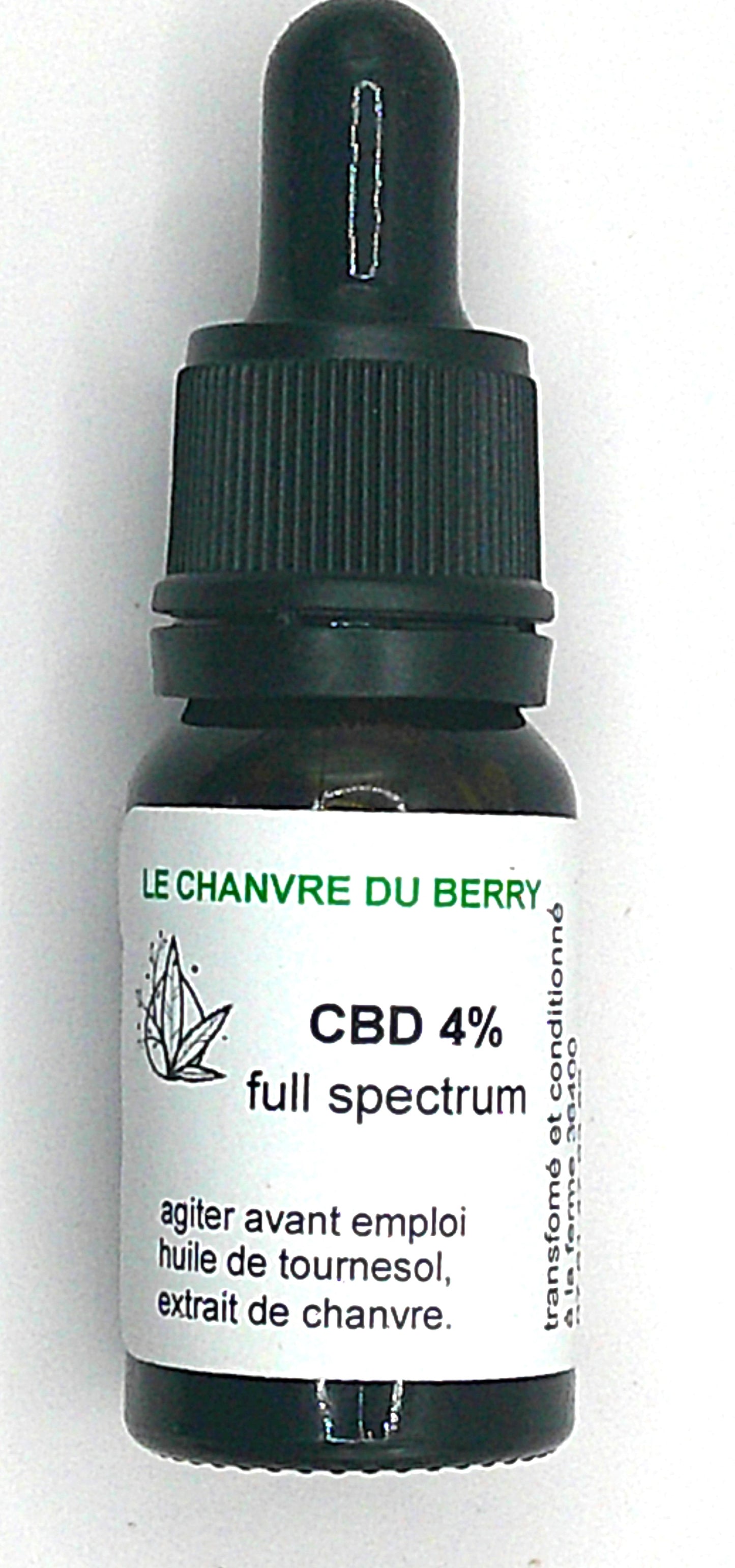 Huile CBD 4% full spectrum