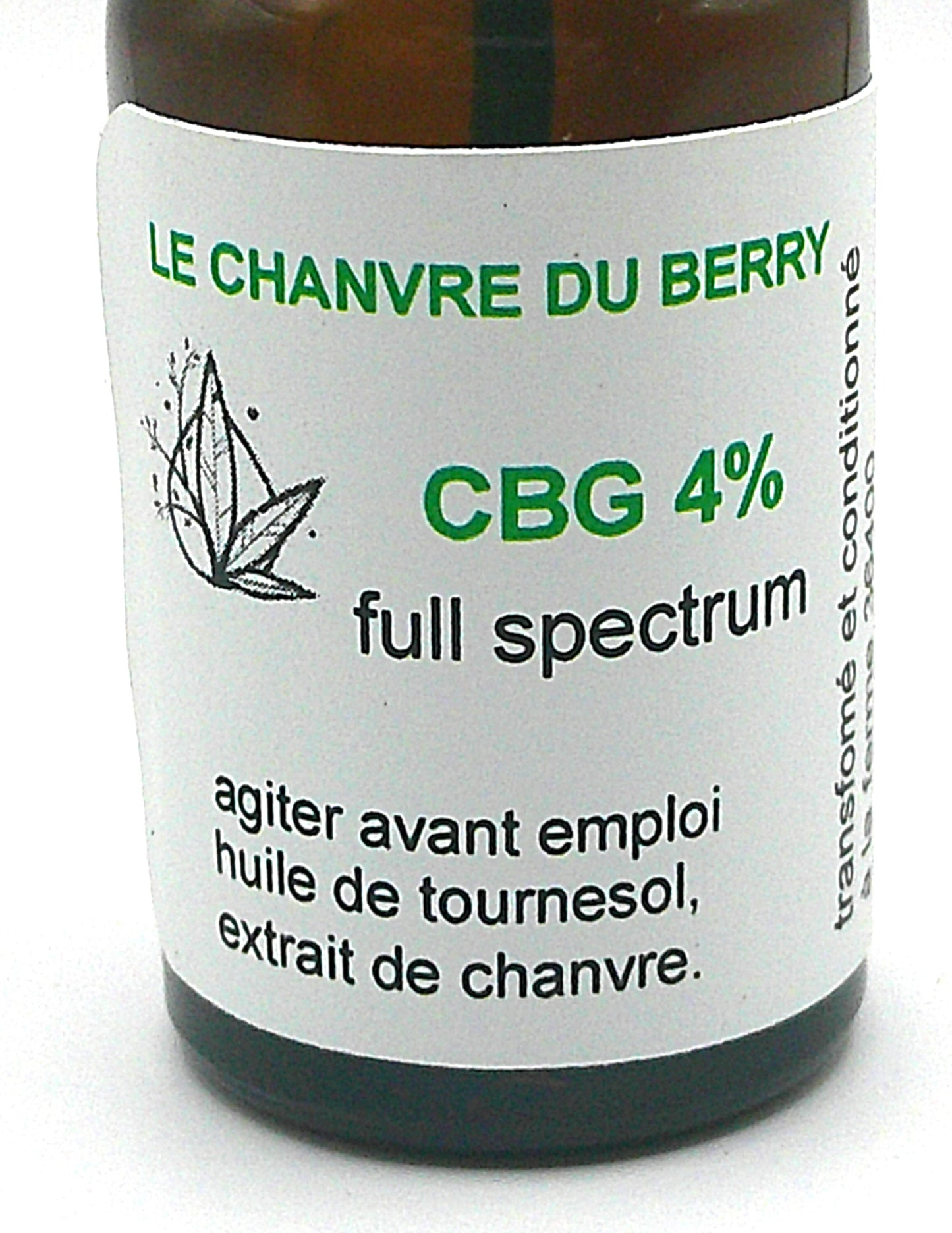 huile CBG 4%