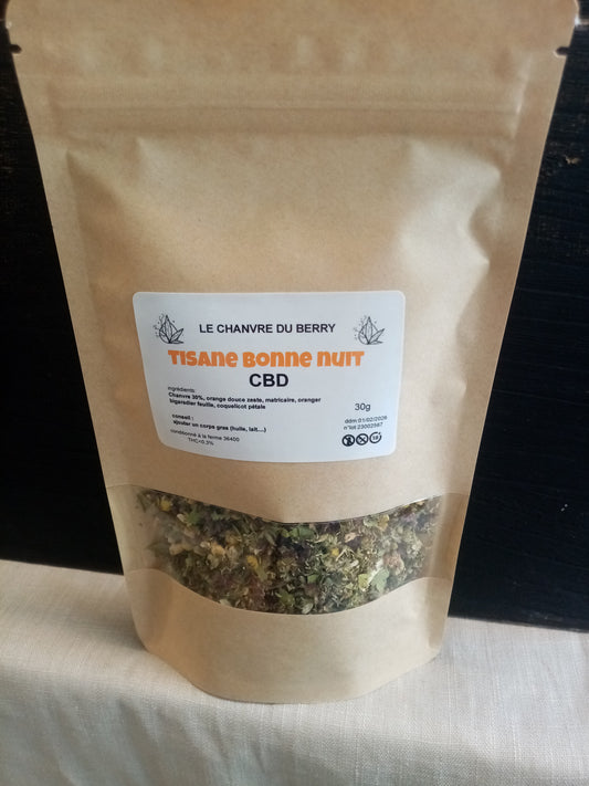 Tisane CBD Bonne nuit