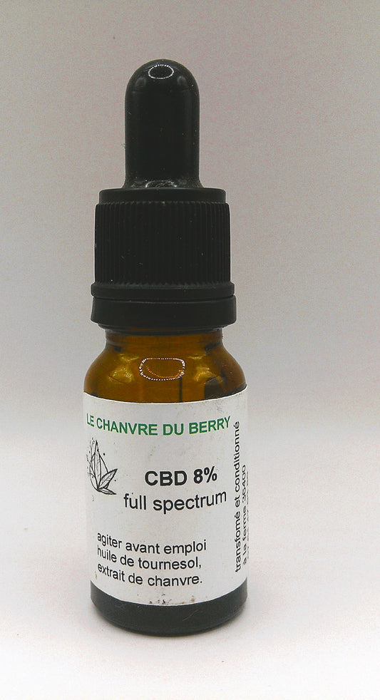 HUILE CBD 8% FULL SPECTRUM